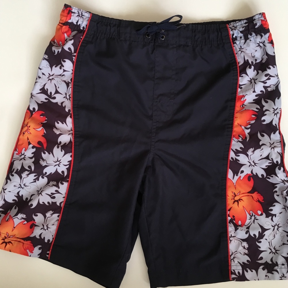 Swim shorts boys 10-12 pull on shorts pool shorts